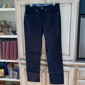 Gap 5 pocket pants true black sz 32x30 NWT slim fit